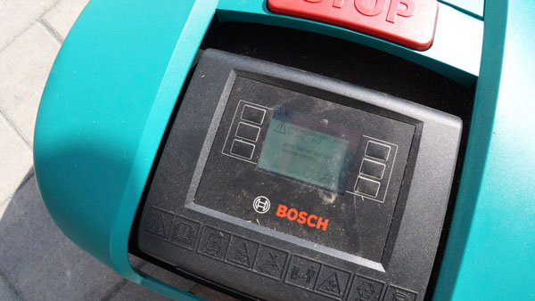Bosch Indego: Alarmfunktion