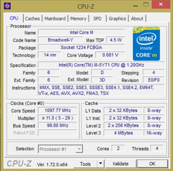 CPU Z