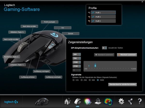 Logitech G502 Proteus Spectrum