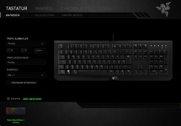 Razer BlackWidow X Chroma