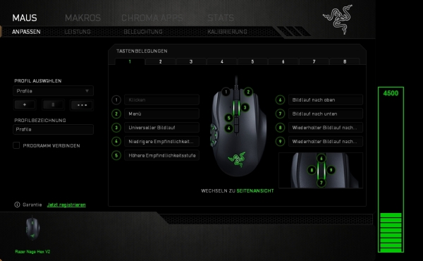 Razer Naga Hex V2
