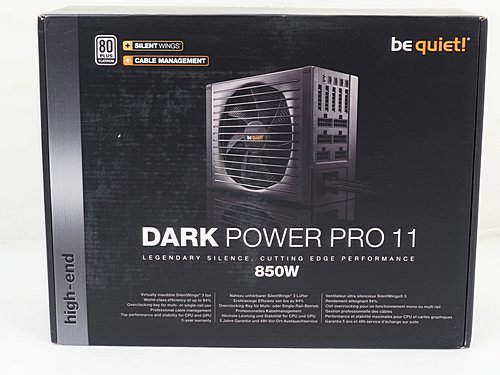 Der Karton des be quiet! Dark Power Pro 11 850W