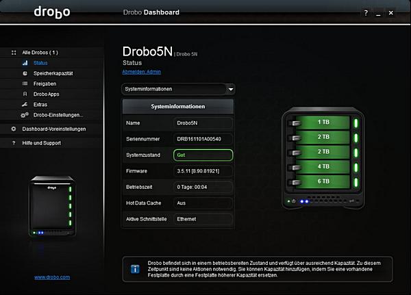 drobo5n dash 04s