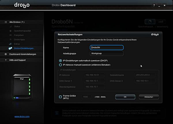 drobo5n dash 41s