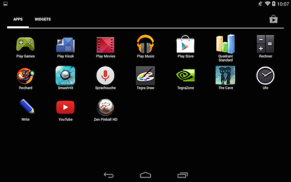 Nahezu unangetastetes Android,...