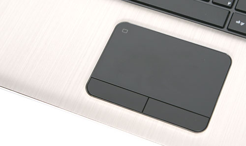 HP Pavillion dv7 Touchpad