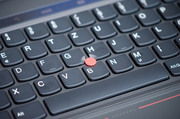 Über beinahe jeden Zweifel erhaben: Die klassisches Kombination aus Tastatur, Trackpoint und Touchpad