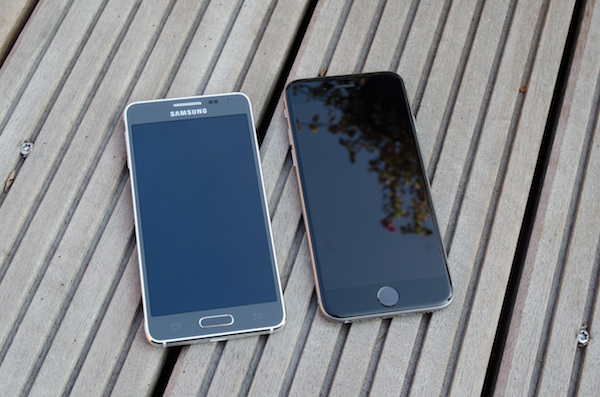 Vorbild und Konkurrent: Trotz aller Unterschiede sind Parallelen zum iPhone 6 vorhanden