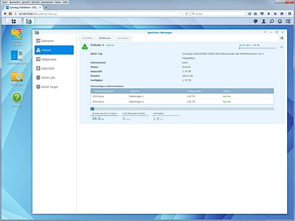 dsm5.2 ds215plus 60s