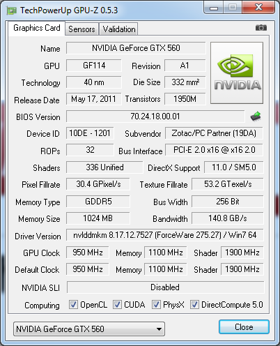 zotac-560-gpuz