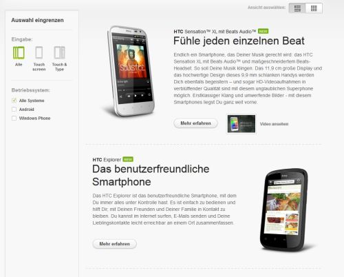 HTCVerkaufsverbot