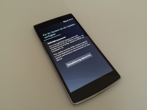 OnePlus One OTA CM 11S 38R