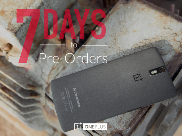 Vorbestellungen des OnePlus One sind ab dem 27. Oktober möglich