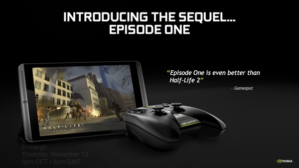 NVIDIA Shield Tablet mit Android 5.0 Lollipop
