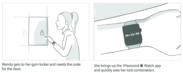 1Password mit Erweiterung für die Apple Watch