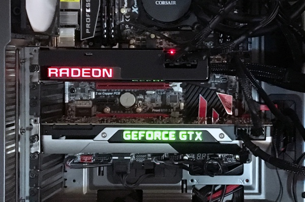 Je eine AMD- und NVIDIA-Grafikkarte im Test