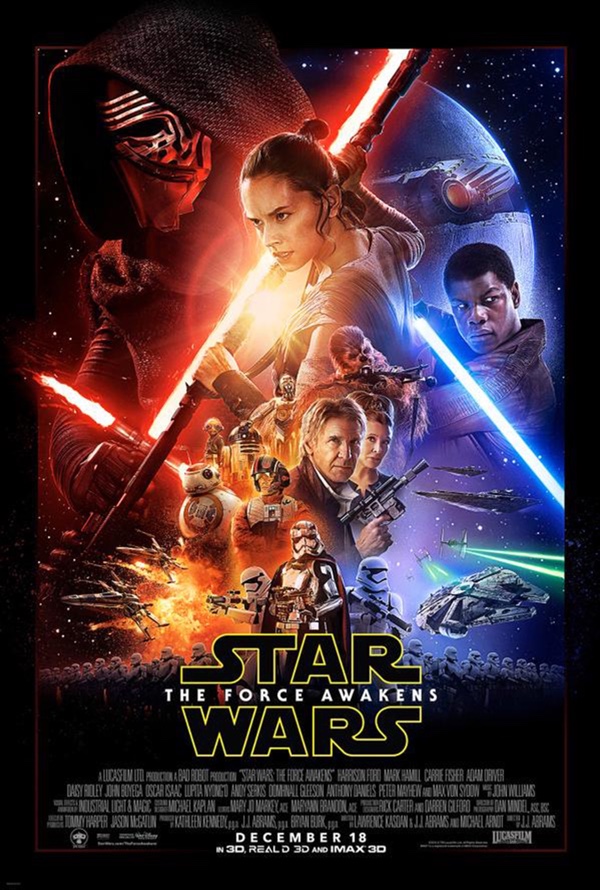 Offizielles Filmposter zu Star Wars: The Force Awakens