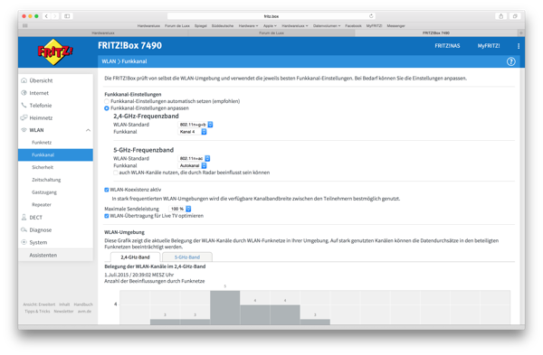 FRITZ!OS 6.35 Beta für die FRITZ!Box 7490