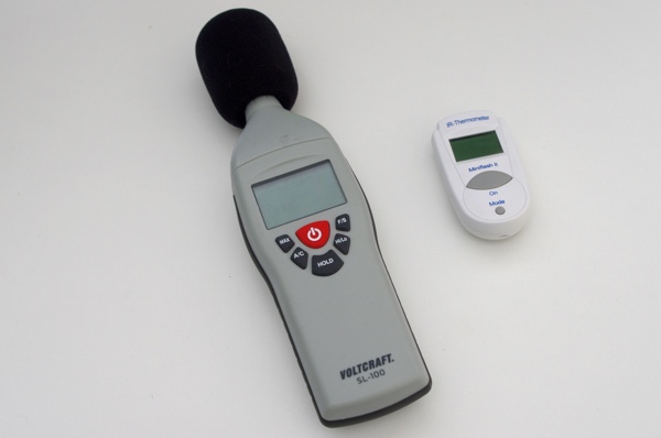 Messgeräte für das Grafikkarten-Testsystem aus dem September 2015