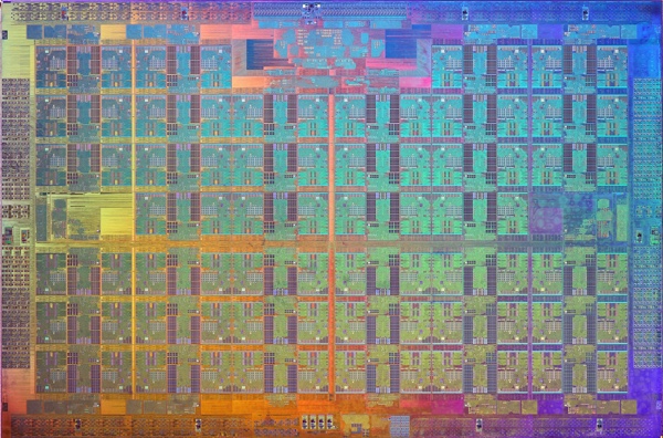 Die-Shot zu Intels Xeon Phi Knights Landing
