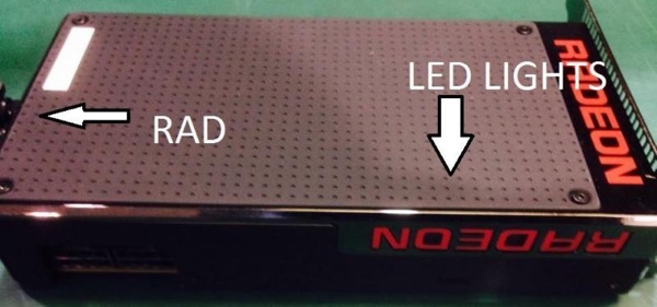 Vermeintliche AMD-Grafikkarte mit Fiji-GPU (Bild: LegitReviews)