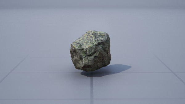 Objekt aus der Open-World-Bibliothek der Unreal Engine