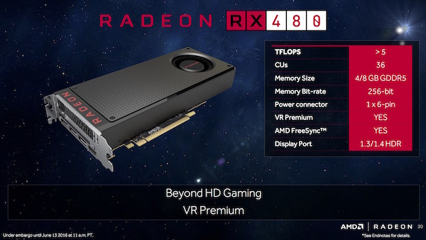 AMD nennt Details zu Polaris 10 und 11 auf der E3