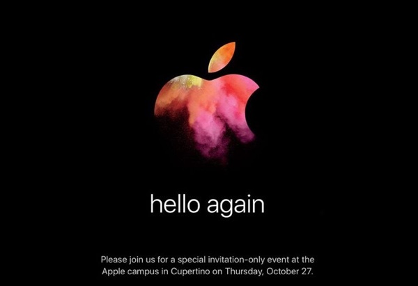 Einladung für den Apple-Event am 27. Oktober 2016
