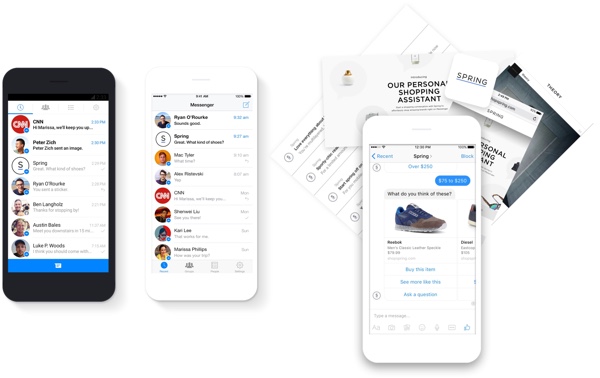 Facebook Messenger mit Assistenzsystemen