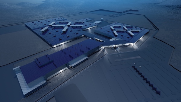 Geplante Fabrik von Faraday Future im Bundesstaat Nevada