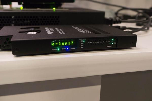 Testsystem zu PCI-Express 4.0 mit erster Netzwerkkarte von Mellanox