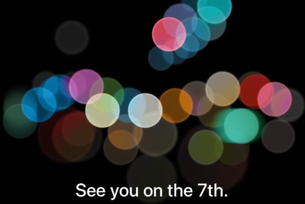 Einladung zum Apple-Event am 7. September