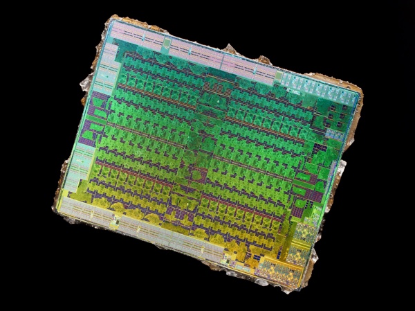 Die-Shot der Polaris-10-GPU von AMD