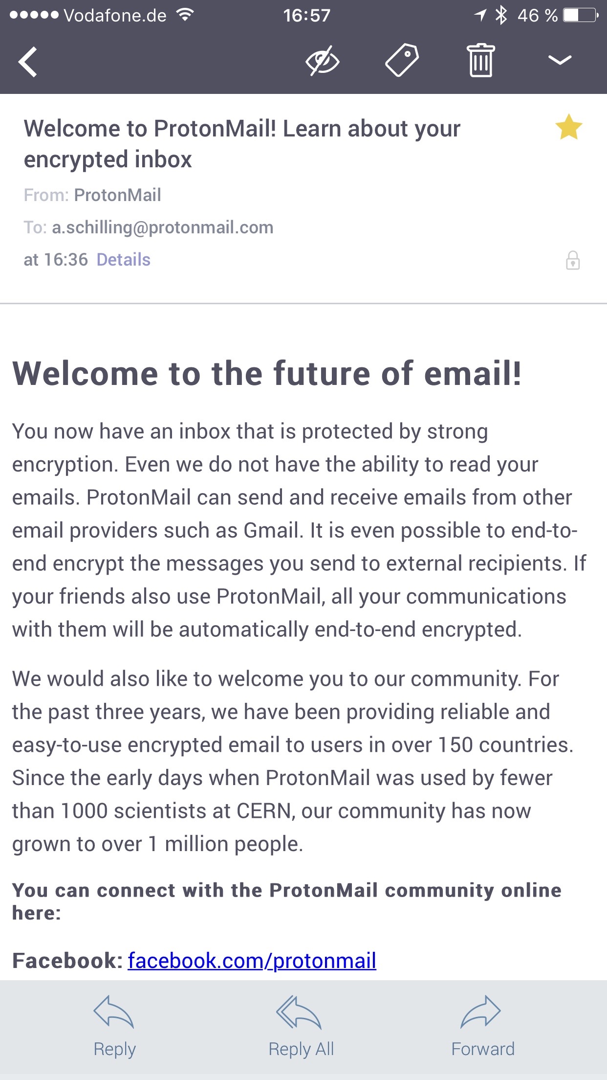 protonmail for ios protonmail for ios