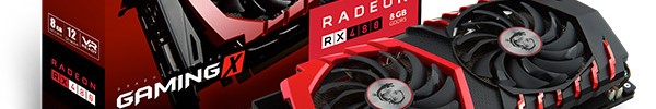 MSI Radeon RX 480 Gaming X