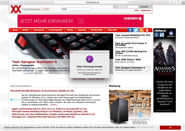 safari technology preview image not recognized safari technology preview image not recognized