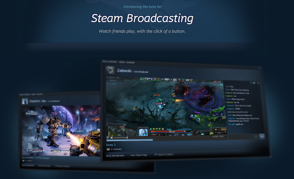 steam broadcasting beta k