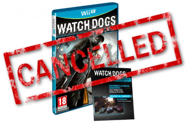 wiitalia watch dogs wiiu cancelled
