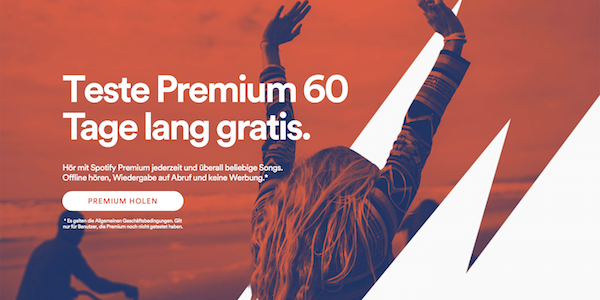 spotify 60tage premium test k