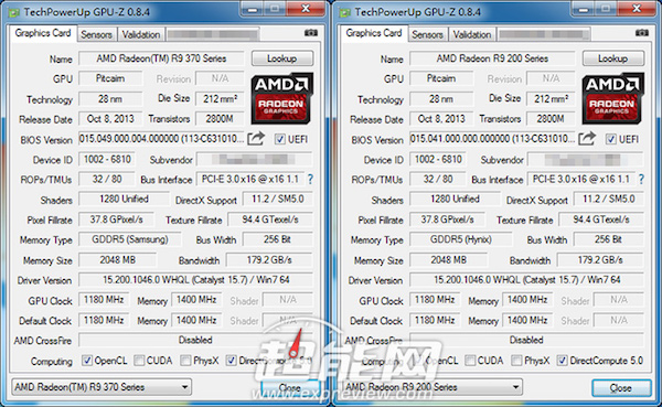 videocardz r9 370x gpuz rumor k