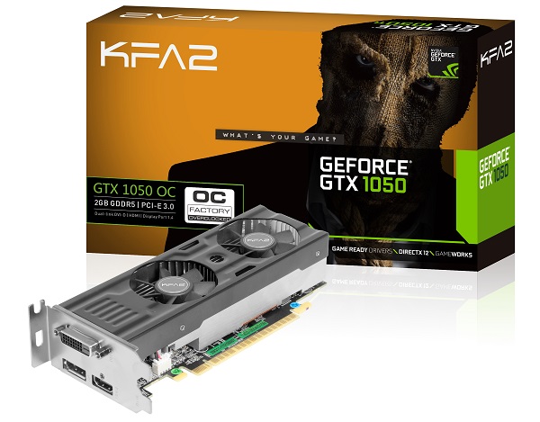 KFA 2 GTX 1050 OC Box