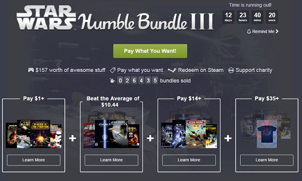 Star Wars Humble Bundle III