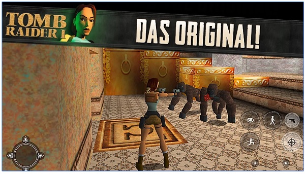 Tomb Raider Android Screenshot