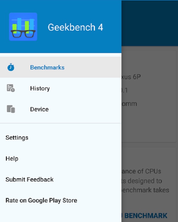 geekbench 4 screenshot