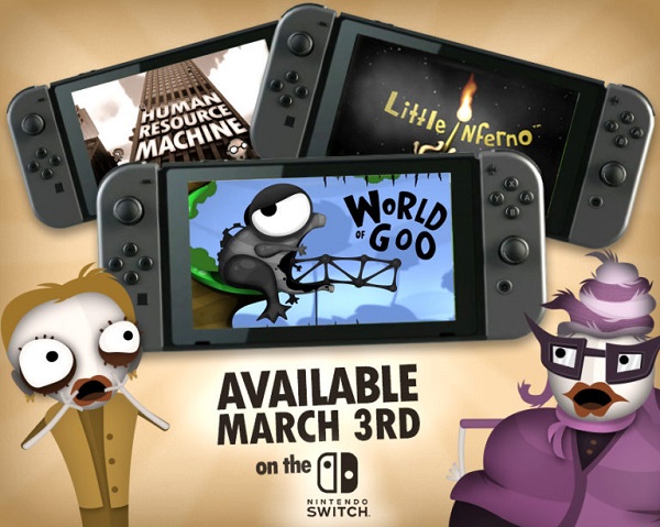 Nintendo Switch 2D Boy