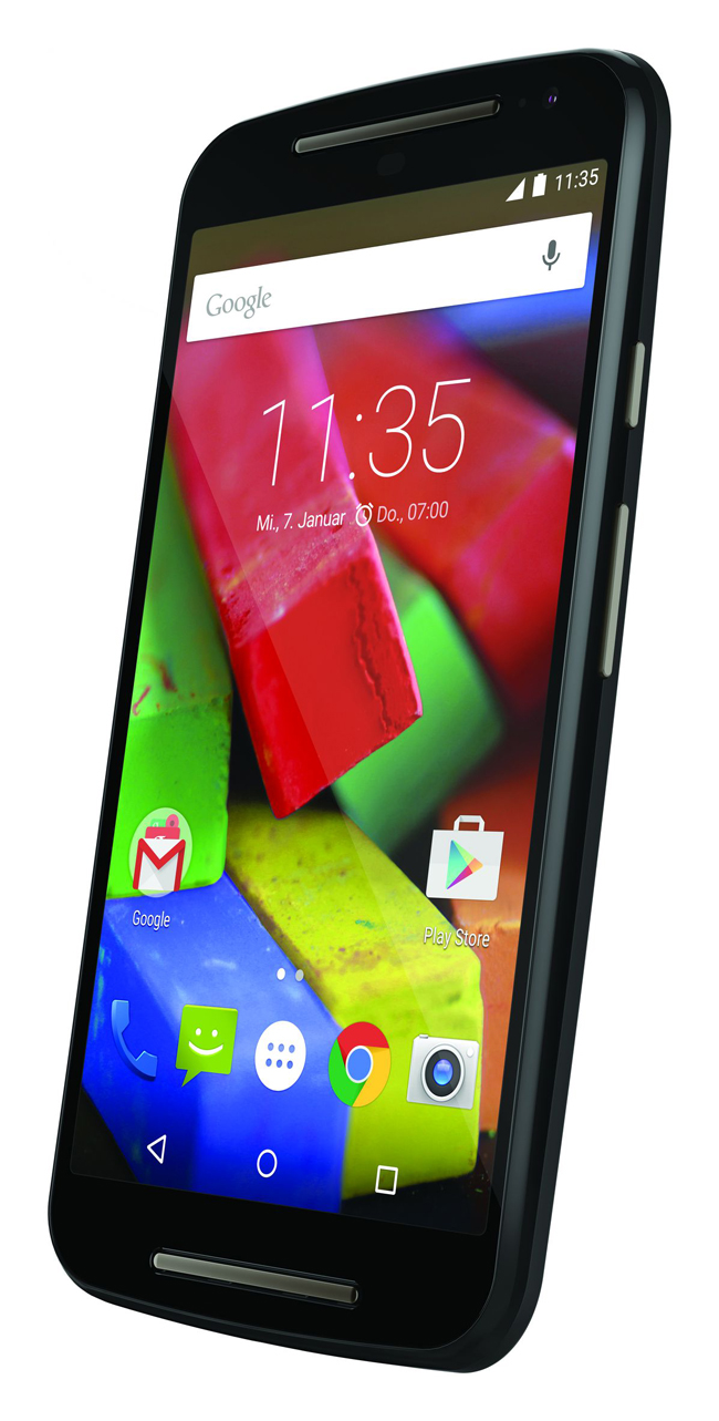 Moto G 4G LTE front black