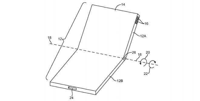 apple patent faltbar