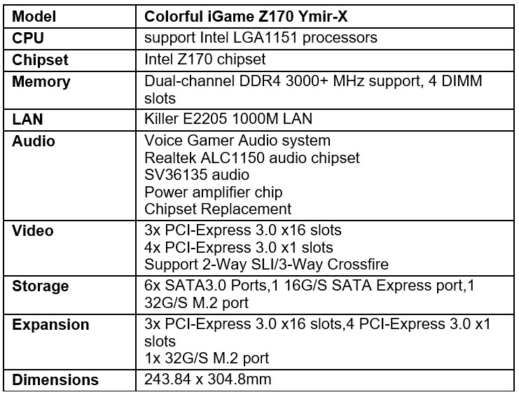 colorful mb 170 548