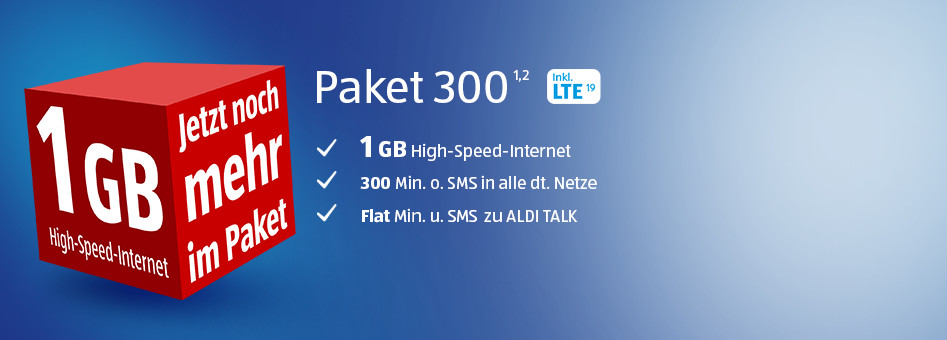 Aldi Talk erhöht ohne Zusatzkosten das Datenvolumen ...