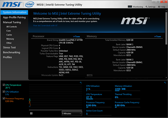 msi intel extreme tuning utility msi intel extreme tuning utility
